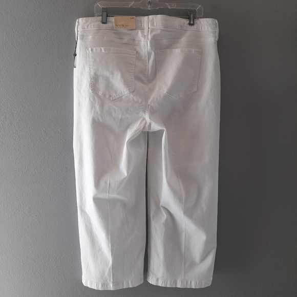 New NYDJ Lift X Tuck Technology High-Rise Wide Leg Jeans/pants - Picture 4 of 15